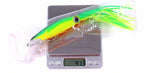 Octopus Squid Jig Lure with Skirt, 14 cm, 40 g (1.4 oz) – product photo