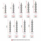Tungsten Pin Weights for Soft Baits, 0.3–3.1 g (0.01–0.11 oz)