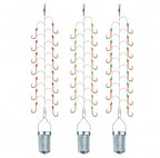 Seven-Star String Hook Rig, Thick Line, Barbed Gold Hooks