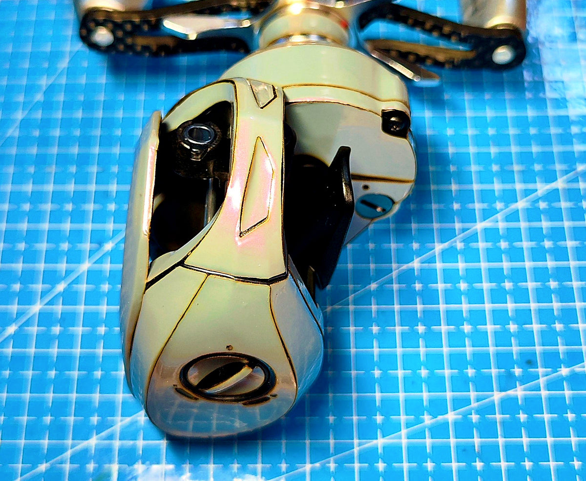Baitcasting Reel Wrap Film, Pre-Cut Protective Sticker – product photo