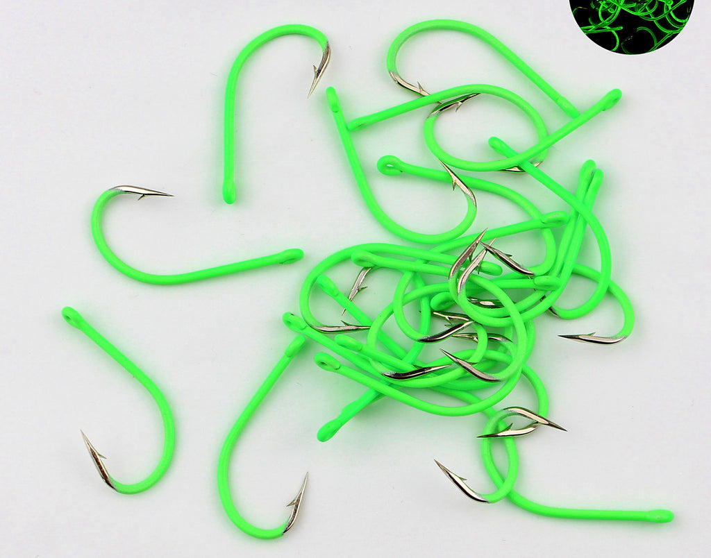 Glow Tube Maruseigo Hooks, Barbed Long Shank, 50 pcs – product photo