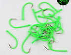 Glow Tube Maruseigo Hooks, Barbed Long Shank, 50 pcs – product photo