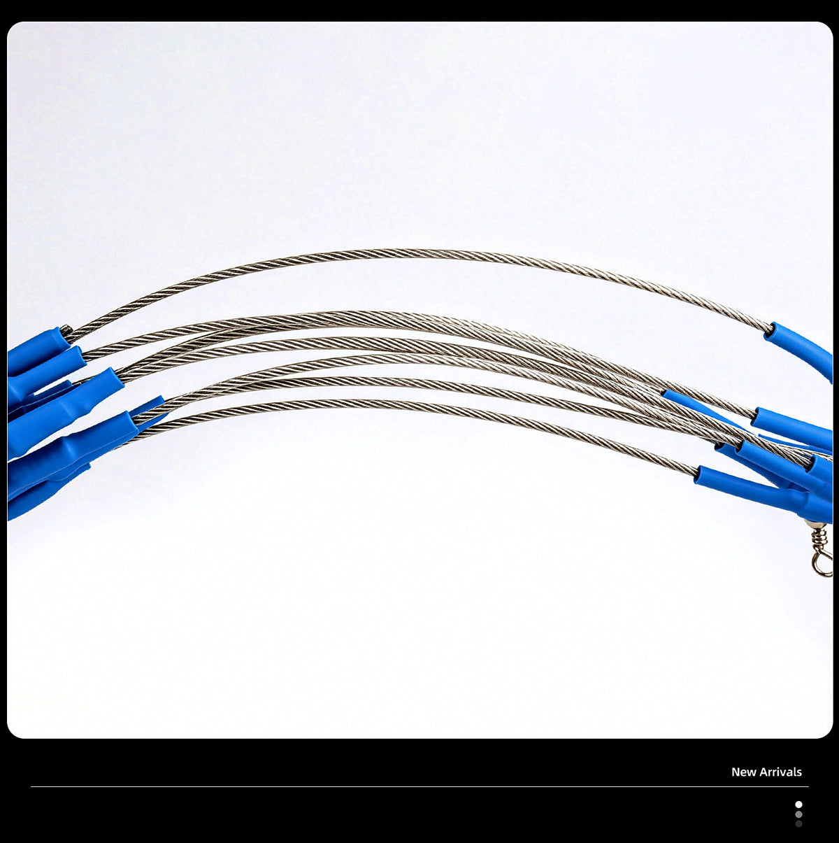 Boat Fishing Wire Boom Rig, Soft Arm, 60 or 80 cm (24/31 in) – product photo