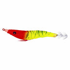 Glow Wood Shrimp Squid Jig, 9 cm and 10 cm (3.5 in, 3.9 in) – product photo