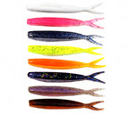 Two-Tone Forked Tail Soft Bait, 6 cm & 7 cm (2.4 in & 2.8 in) – product photo