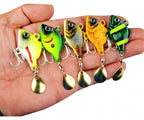Sunfish VIB Blade Bait with Spinner Blade, 10–15 g (0.35–0.53 oz) – product photo