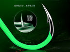 Glow Green Tubed Barbed Hooks, Bulk Pack, Size 0.8–14 – product photo