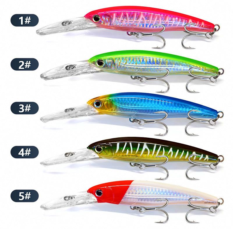 Floating Minnow Trolling Lure, 32–74 g (1.1–2.6 oz) – product photo