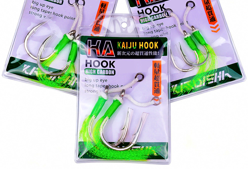 Single Assist Hook for Jigs, 3/0–13/0, 2-Pack – product photo