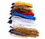 10 g (0.35 oz) Jig Head Hook with Skirt, Glow Soft Bait Rig – product photo