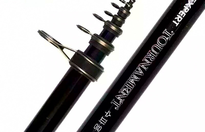 Light Rock Fishing Rod, Solid Tip Carbon, 2.4–3.9 m (7.9–12.8 ft) – product photo