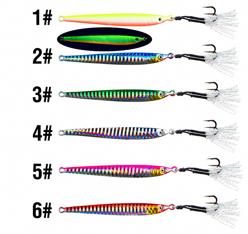 Glow Casting Metal Jig, 7–100 g (0.25–3.5 oz) – product photo