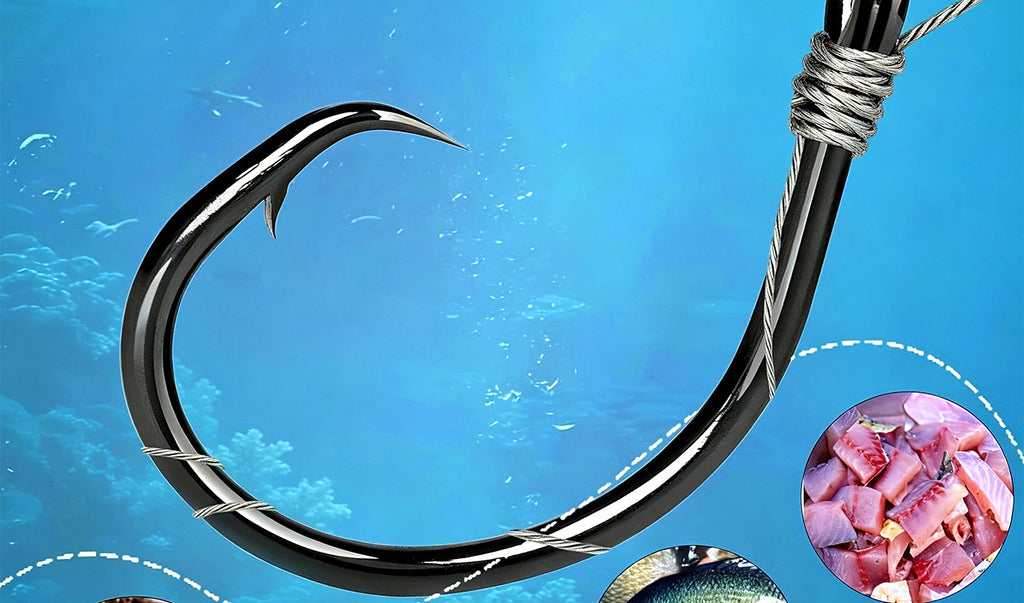 High-Carbon Steel Circle Hooks, Size 4 to 8/0, 10 pcs – product photo