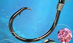 High-Carbon Steel Circle Hooks, Size 4 to 8/0, 10 pcs – product photo