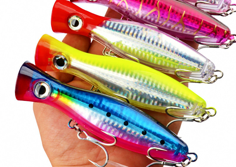 Saltwater Popper Lure, 40 g (1.4 oz), 12.5 cm (4.9 in) – product photo