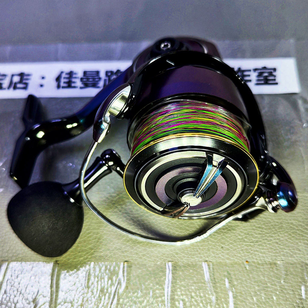 Spinning Reel Wrap Film Sticker Set, Pre-Cut, Size 5000
