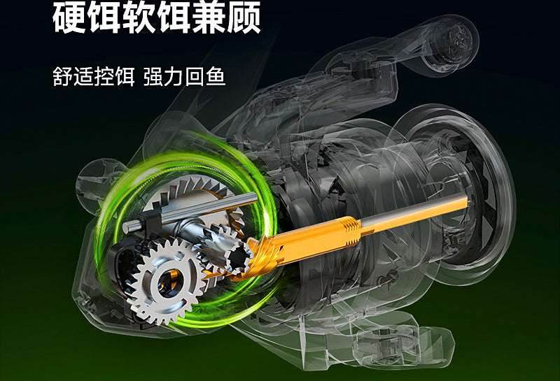 Front Drag Spinning Reel, 5.2:1, 10 Bearings, Size 500–5000 – product photo