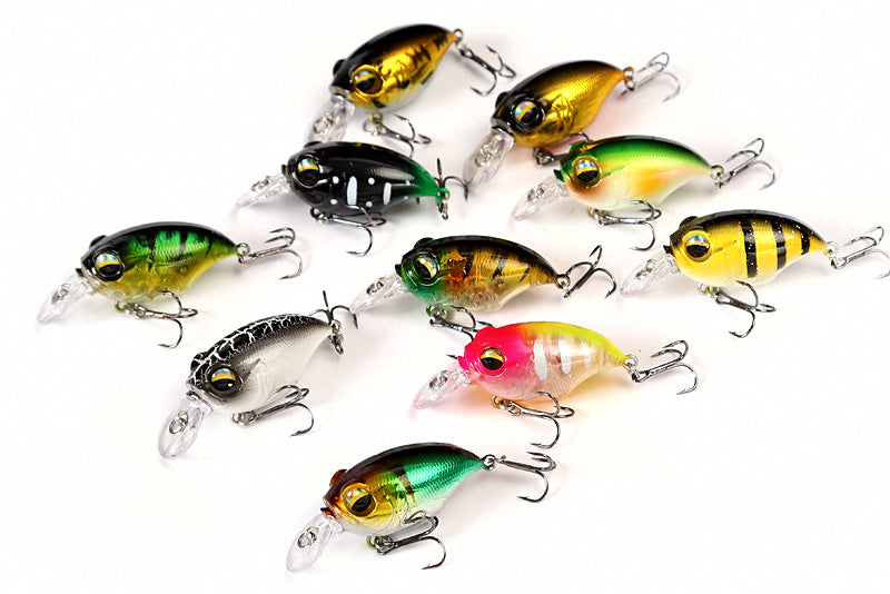 Unpainted DIY Crankbait Blank, Floating, Rattle, 7 g / 10 g – product photo