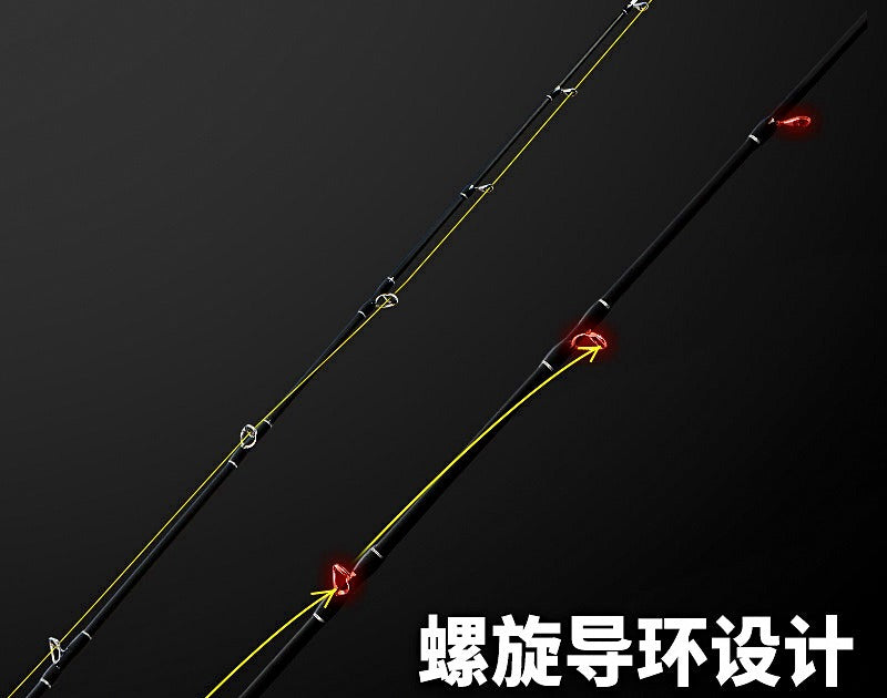 Ultralight Octopus Boat Rod, 1.68–1.8 m (5.5–5.9 ft) – product photo