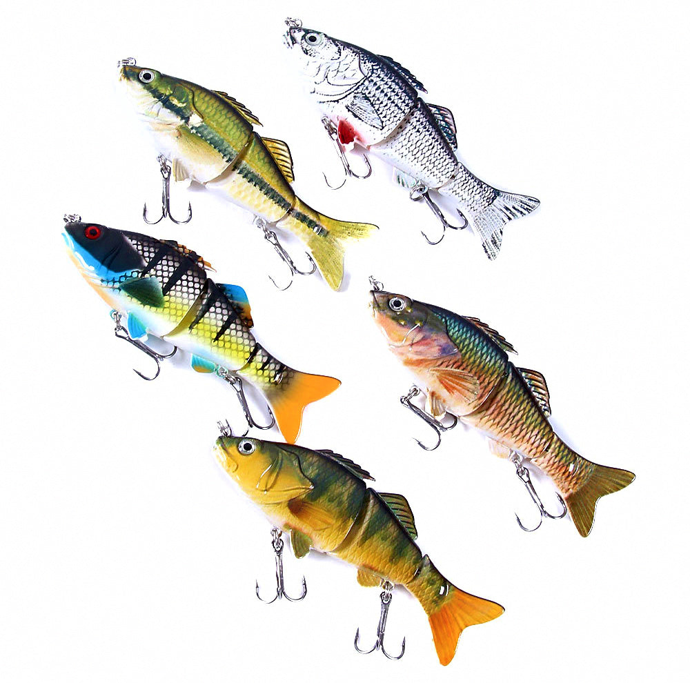 3-Section Jointed Swimbait, 10 cm (3.9 in) 18 g (0.63 oz) – product photo