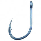 Extra Strong Blue Barbed Saltwater Hooks, 10 Pack, 1 to 16/0 – product photo