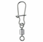 Stainless Steel Snap Swivel, Figure-8 Fast Snap, Sizes 14–3/0
