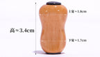 Wood Reel Handle Upgrade, Flat or Round, Bearing Included – product photo