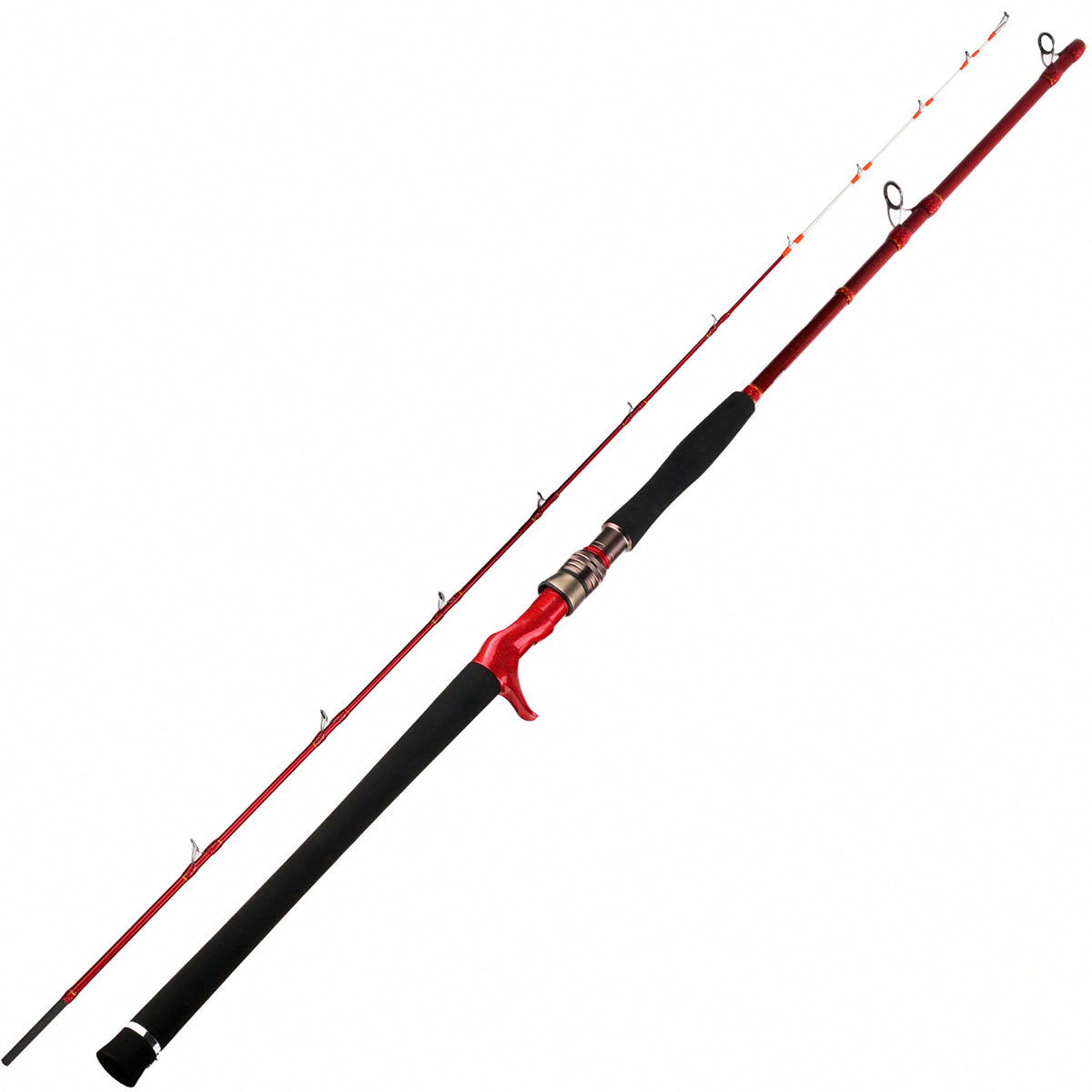 2-Piece Carbon Boat Rod, 2.4–3 m (7 ft 10 in–9 ft 10 in)
