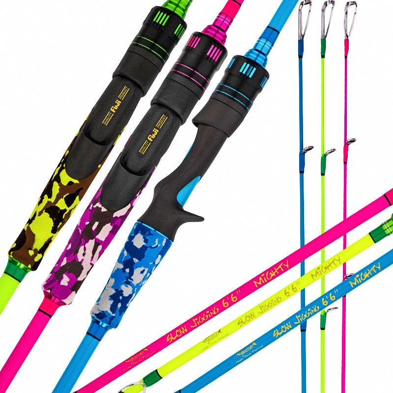 Carbon Jigging Rod 1.95 m (6 ft 5 in), Stiff Action Boat Rod – product photo