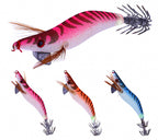 Glow Squid Jig, Wood Shrimp Style, 8.2 cm, 7.8 g (0.3 oz) – product photo