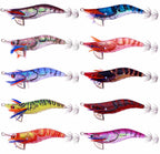 Glow Wooden Shrimp Squid Jig (Egi), Size 2.5 – product photo