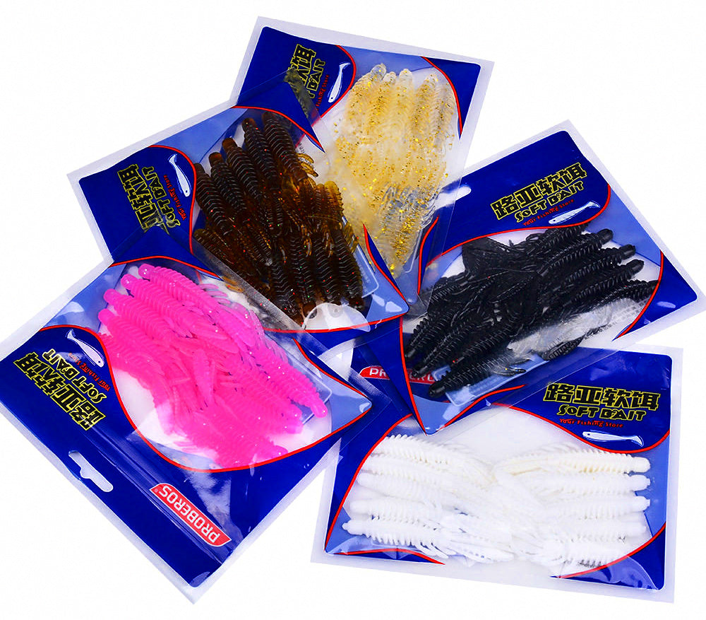 Floating Shrimp Soft Bait, 6.4–8 cm (2.5–3.1 in) – product photo