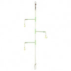 Adjustable Sliding Rig Hooks, Sizes 3–13, Barbed