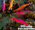 Glow Squid Jig Egi with Rattle, Size 3.5, 21 g (0.7 oz) – product photo