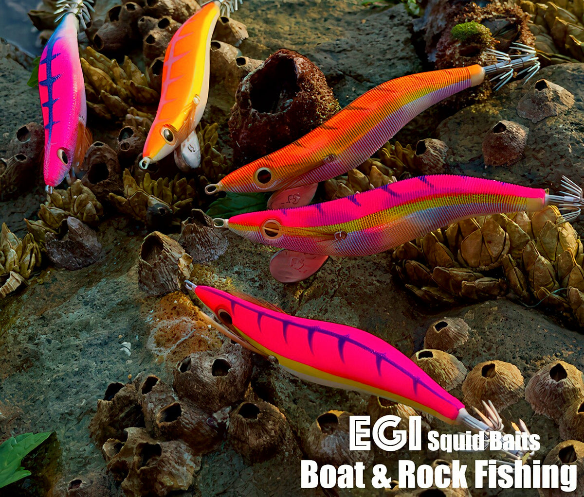 Glow Squid Jig Egi with Rattle, Size 3.5, 21 g (0.7 oz) – product photo