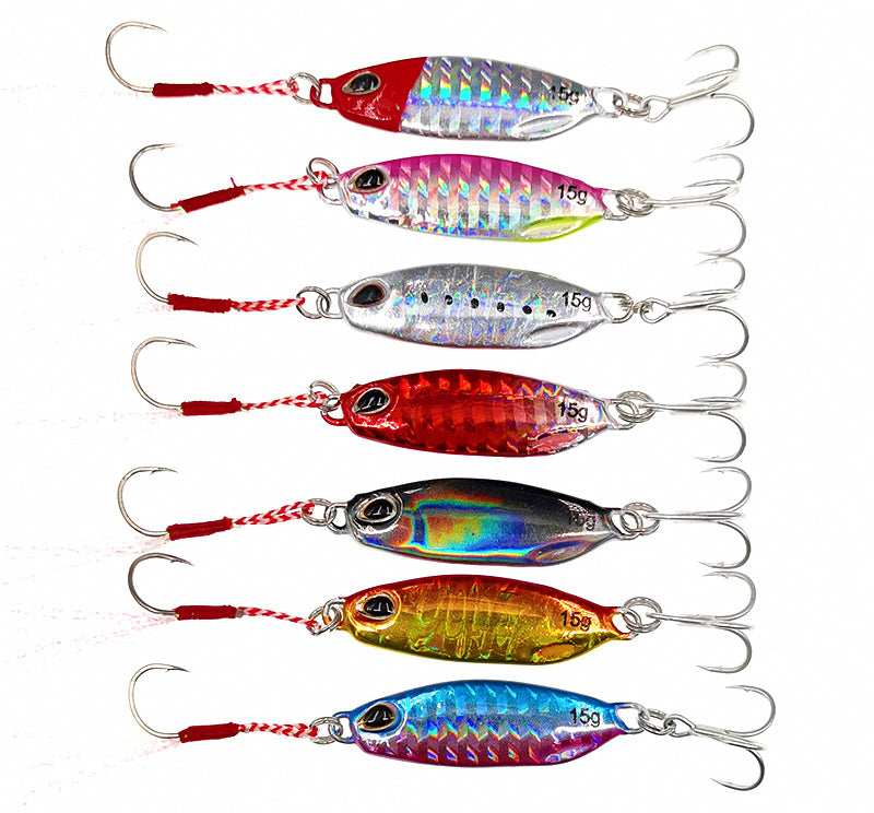 Metal Casting Jig, 10–30 g (0.4–1.1 oz), 7 Colors – product photo