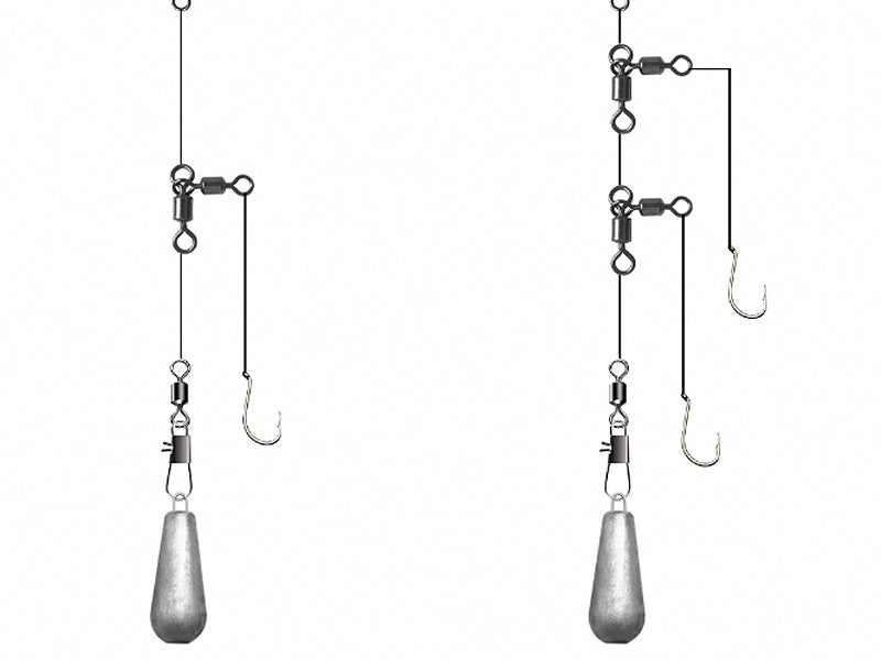 Rolling Combination Swivel, Brass Alloy, Sizes 6/7 to 4/0-3/0 – product photo
