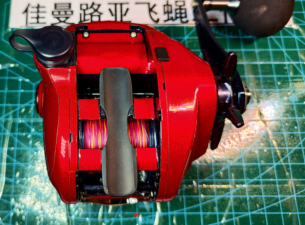 Electric Reel Wrap Film Sticker, Pre-Cut Protective Decal – product photo