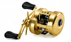 All-Metal Baitcasting Reel, Gold, Left or Right Hand – product photo