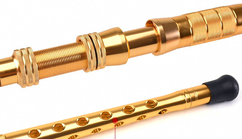 Fiberglass Boat Fishing Rod, 2-Piece, 1.8–2.7 m (5.9–8.9 ft) – product photo