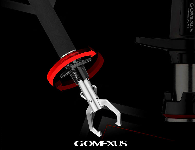 Fish Gripper with 360° Swivel, Black/Red – product photo