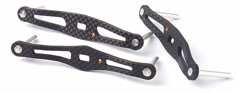 Carbon Fiber Baitcasting Reel Handle Arm, 95/100 mm – product photo