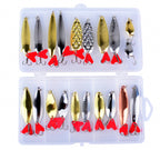 20-Piece Metal Spoon Lure Assortment Box Set – product photo