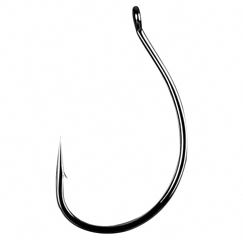 Flattened Reinforced Wacky Hooks, Sizes #4 to 3/0