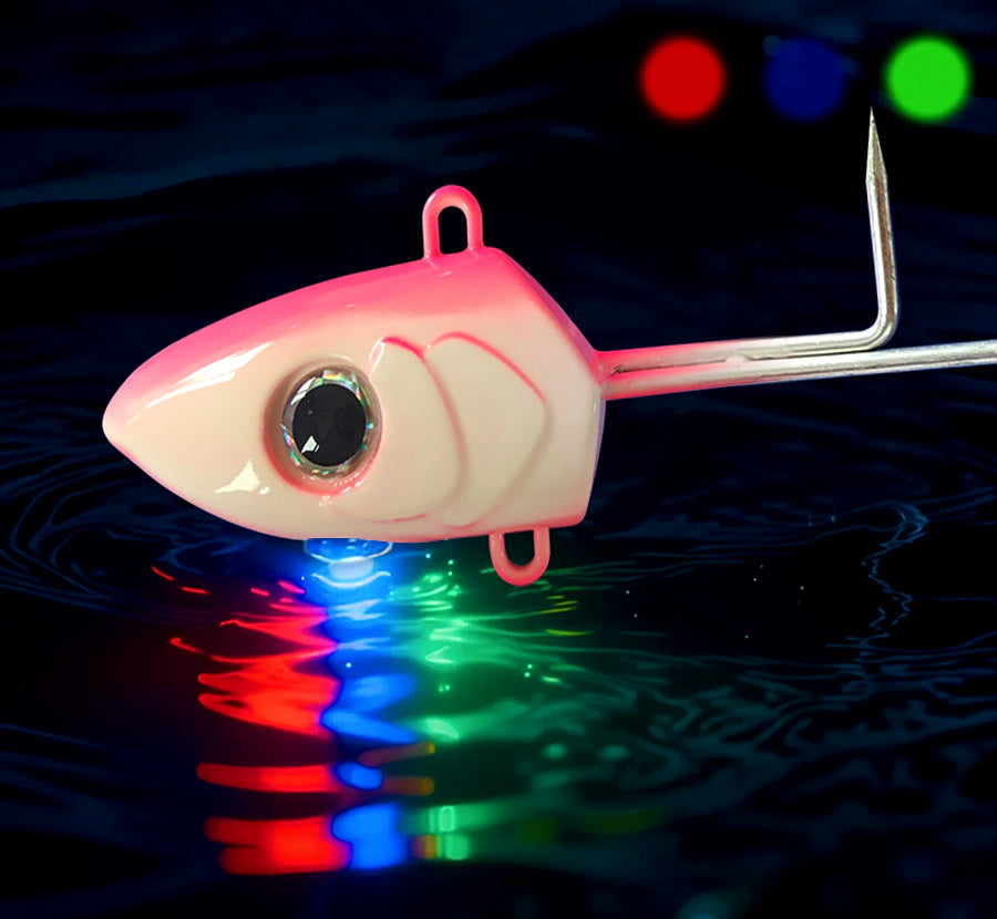 Glow Metal Jig for Cutlassfish, Optional LED, 50–300 g (1.8–10.6 oz) – product photo