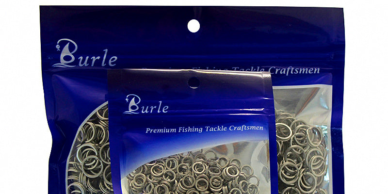 Stainless Steel Split Rings, 500 Pack, Round & Flat – product photo