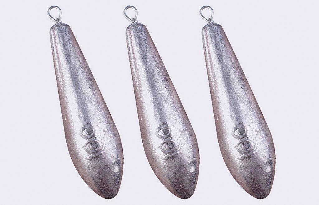 Teardrop Sinkers, 0.12–7 oz (3.5–200 g), 20 or 50 Pack – product photo