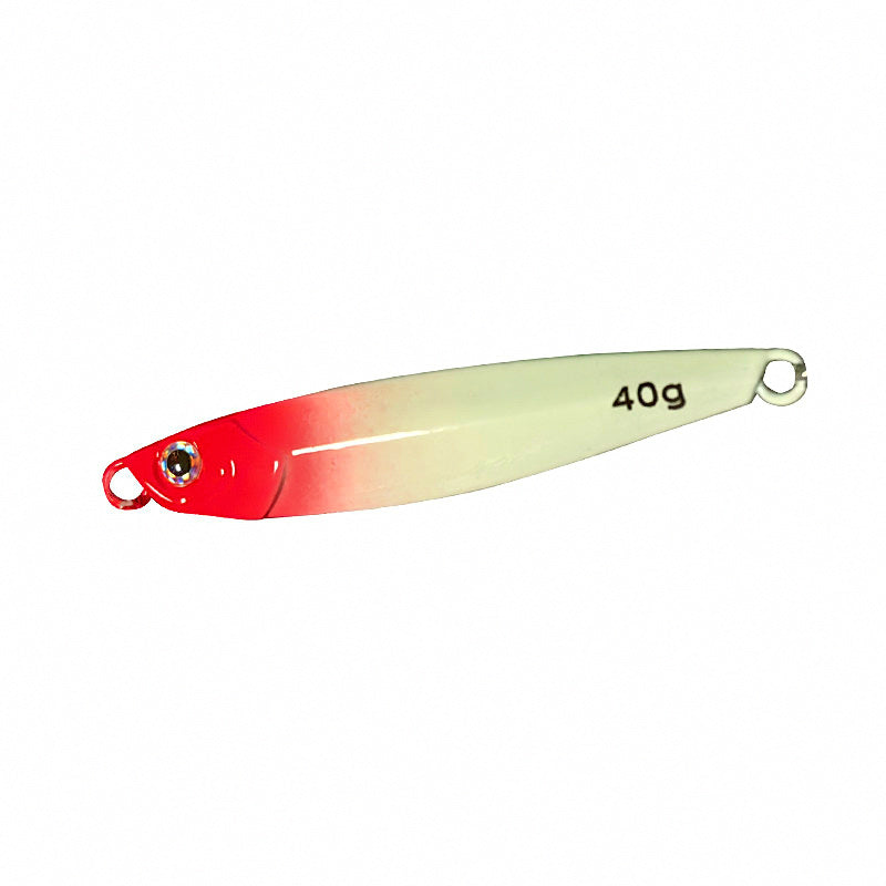 Casting Metal Jig, Glow Accent, 5–120 g (0.2–4.2 oz)