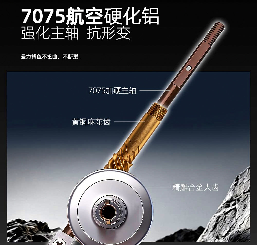 Tight-Wind Spinning Reel, 1500–3000 Size, 8 Bearings – product photo