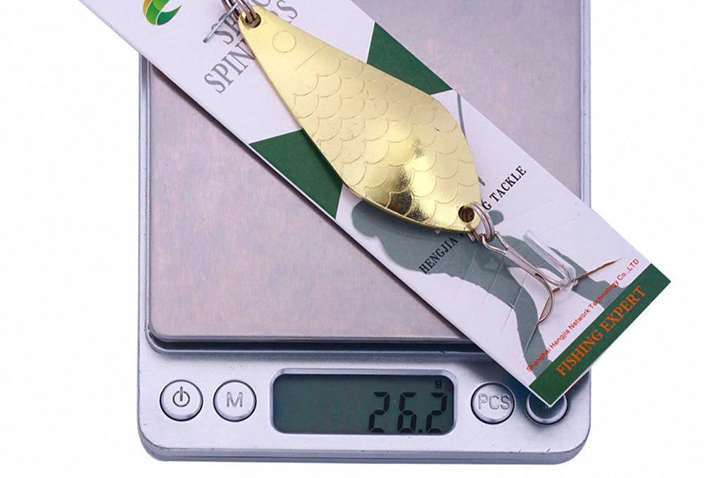 Casting Spoon, 20 g (0.7 oz), 7 cm, Fish-Scale Finish, Treble Hook – product photo